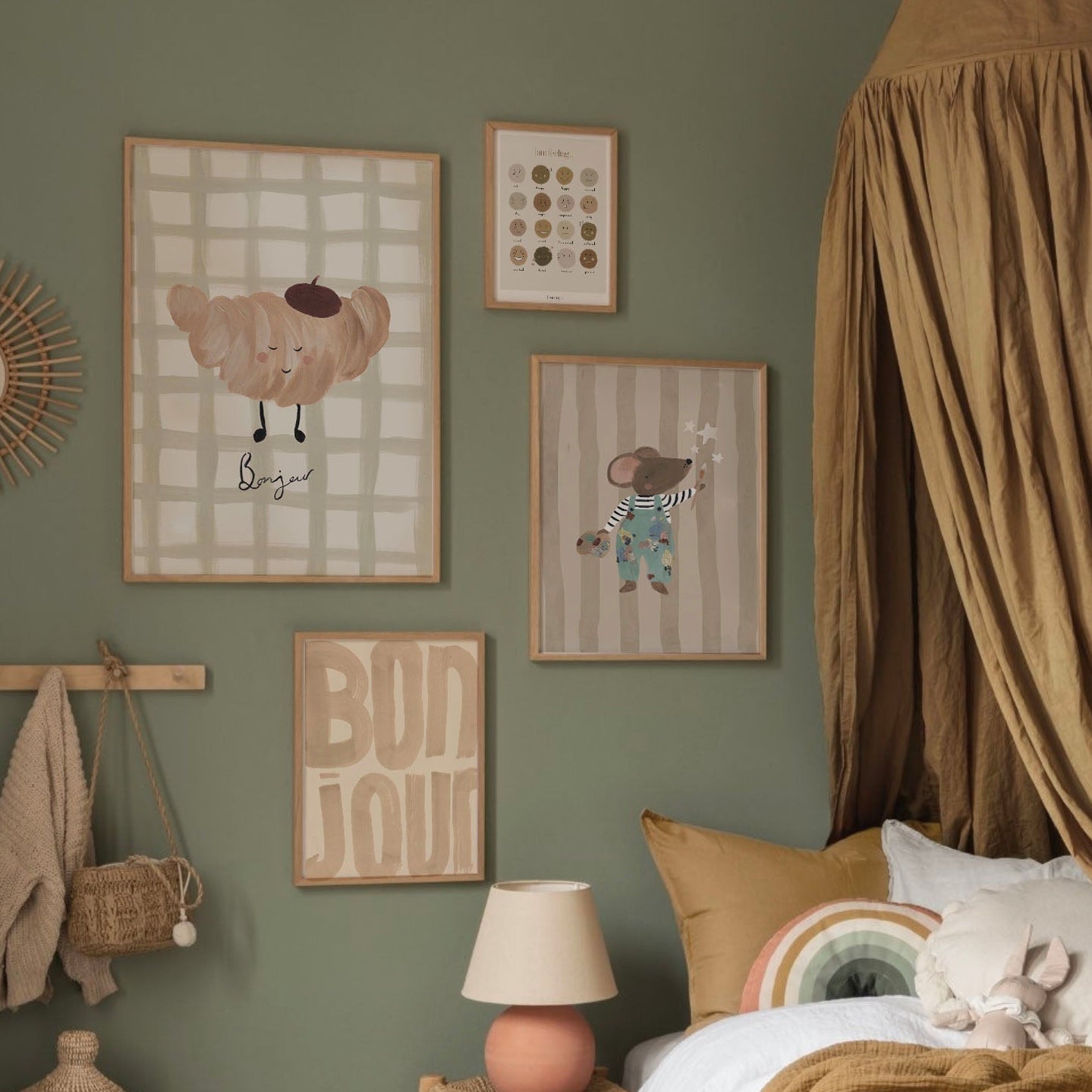 Lion & The Pear Big Little Feelings - Emotions Art Print