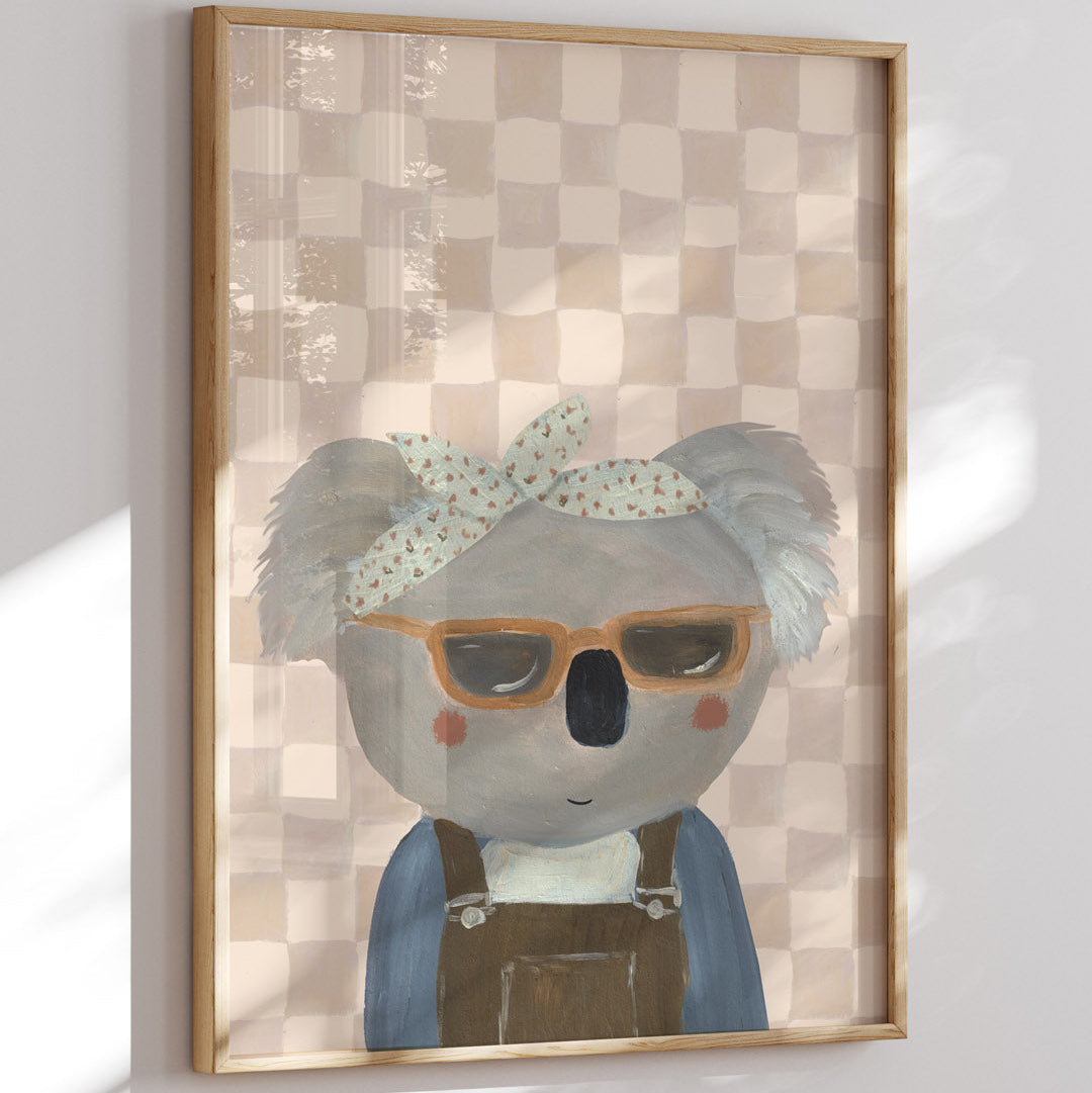 Lion & The Pear Bring Me Sunshine - Koala Art Print