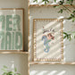 Lion & The Pear 'Mermaid' Art Print