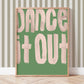 Lion & The Pear 'Dance It Out' Art Print