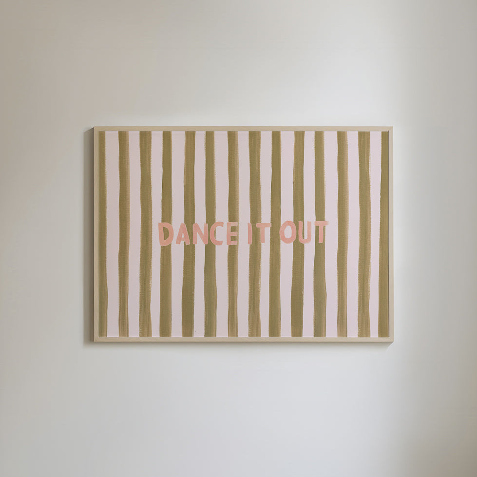 Lion & The Pear 'Dance It Out' Art Print