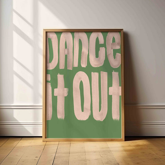 Lion & The Pear 'Dance It Out' Art Print