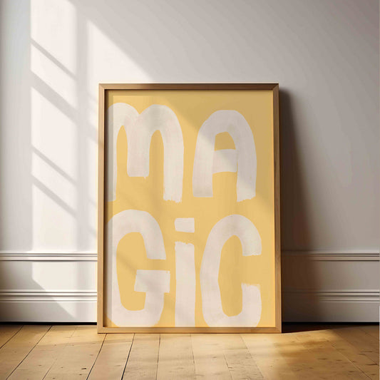 Lion & The Pear 'Magic' Art Print