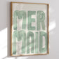Lion & The Pear 'Mermaid' Art Print