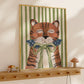 Lion & The Pear Big Top Tiger - Circus Art Print