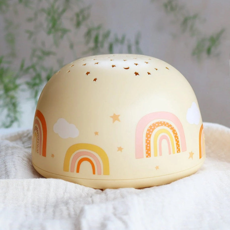 A Little Lovely Company Projector Night Light - Rainbows