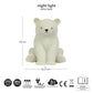 A Little Lovely Company Night Light - Polar Bear