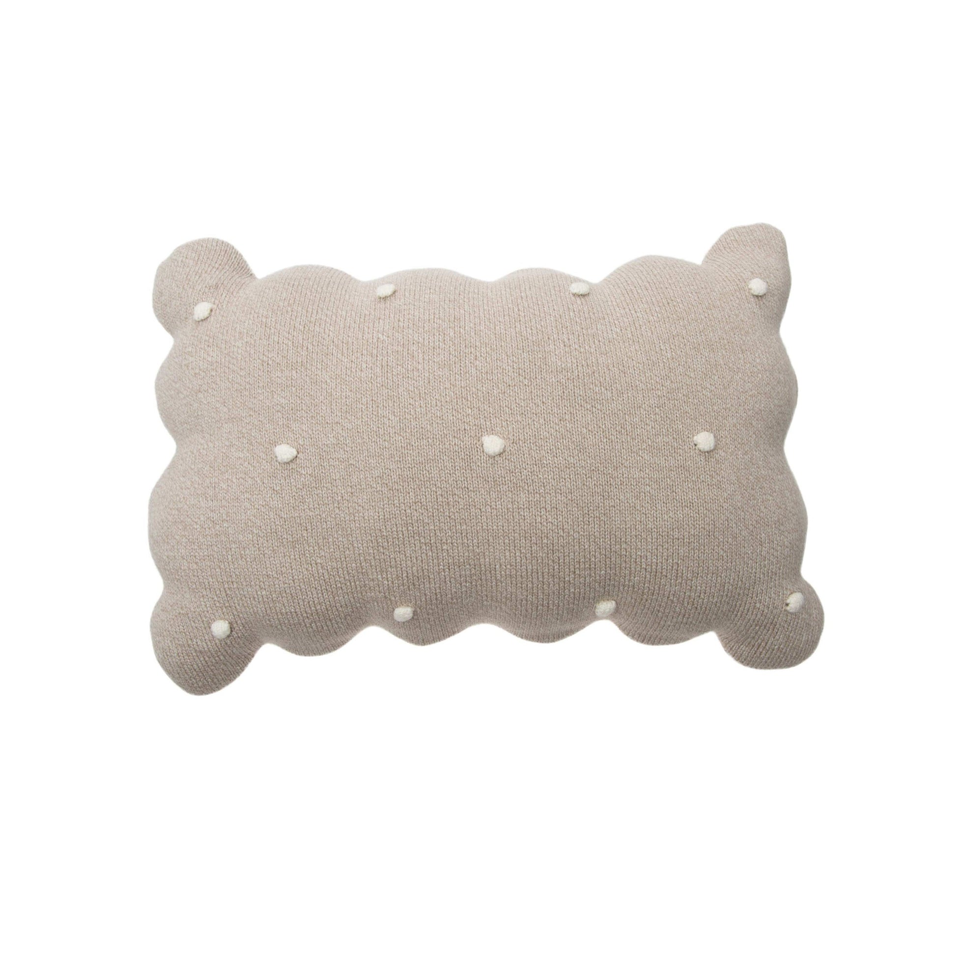 Lorena Canals Knitted Cushion - Biscuit (4 Colours Available)