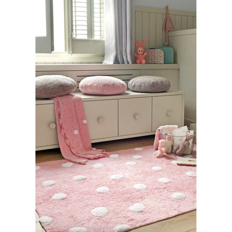 Lorena Canals Washable Rug - Polka Dots (6 Colours Available)