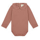Organic Cotton Long Sleeve Collared Baby Bodysuit by Vild House of Little (6 Colours Available)