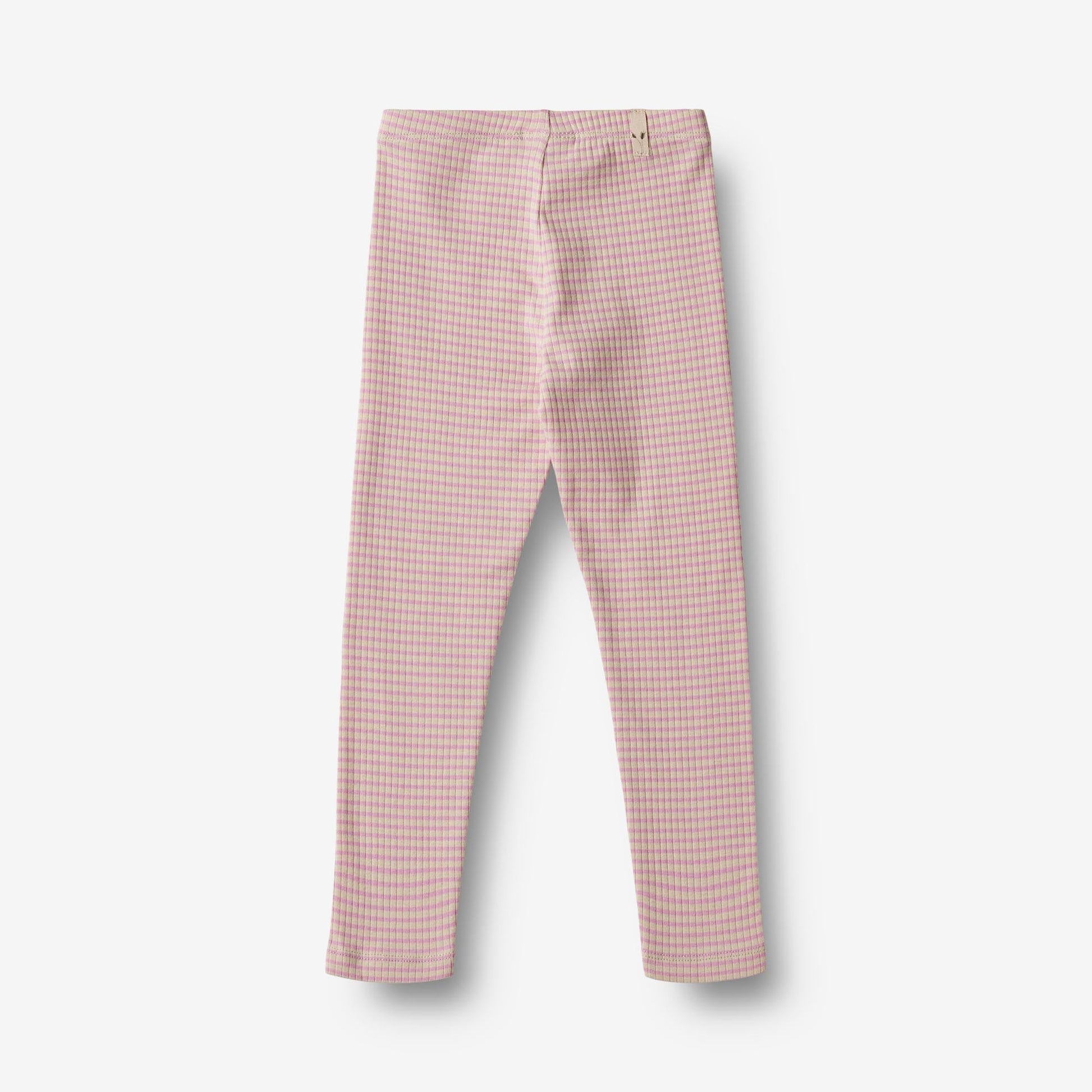 Wheat 'Jules' Children's Leggings - Pink Lilac Stripe