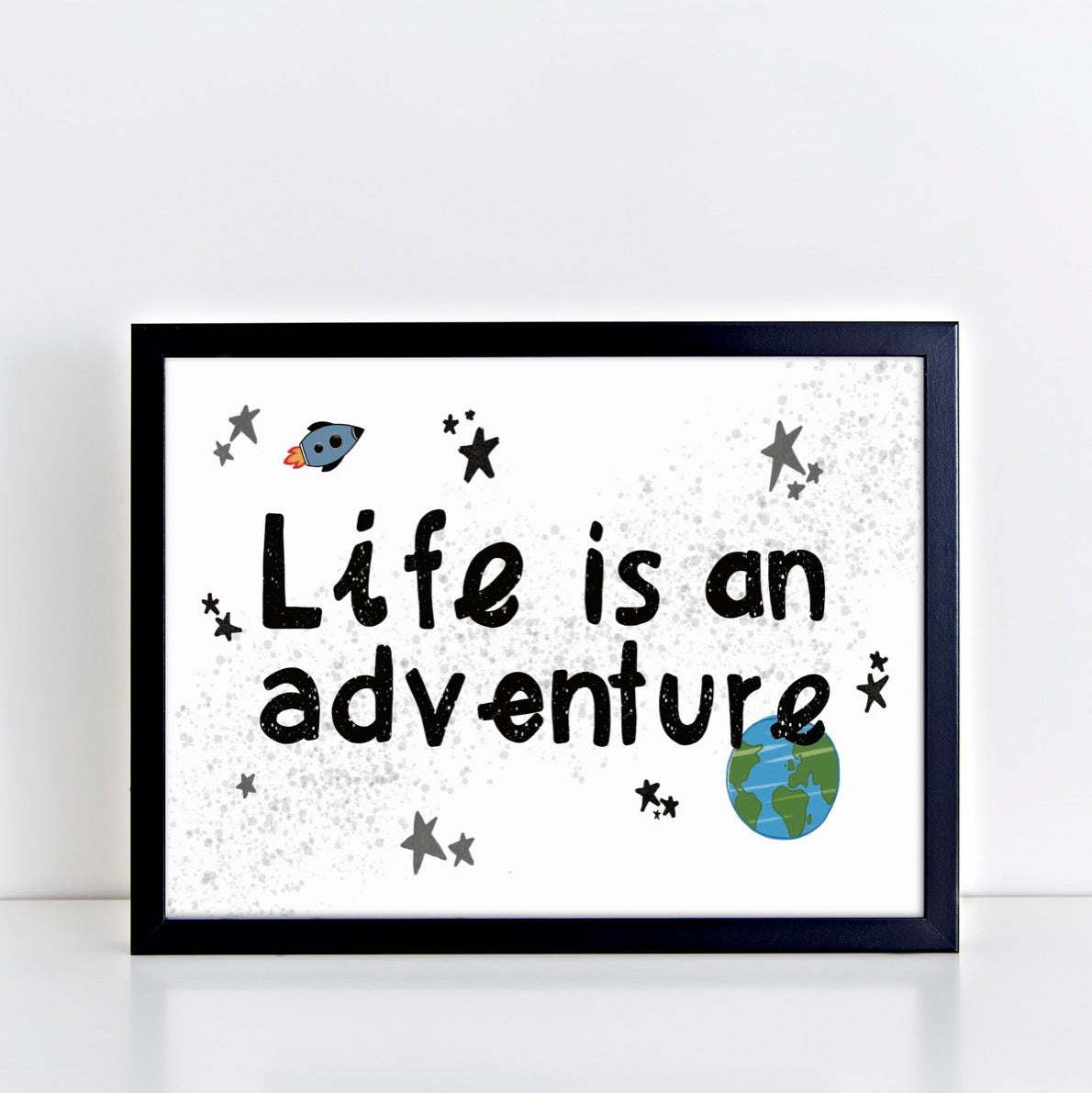The Little Jones Life is an Adventure Print