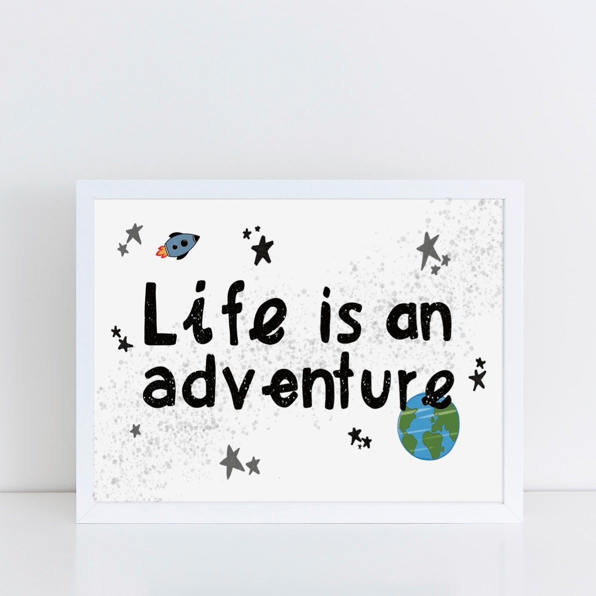 The Little Jones Life is an Adventure Print