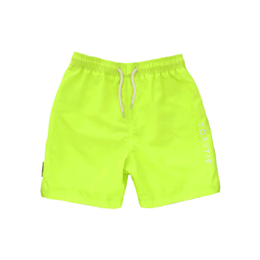 Toastie Kids UV Swim Shorts - Fluro Lime