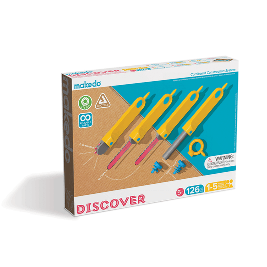 Makedo - Discover Cardboard Construction Tool Set