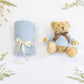 New Baby Blanket & Teddy Personalised Baby Gift Set by The Baby Gifting Co.