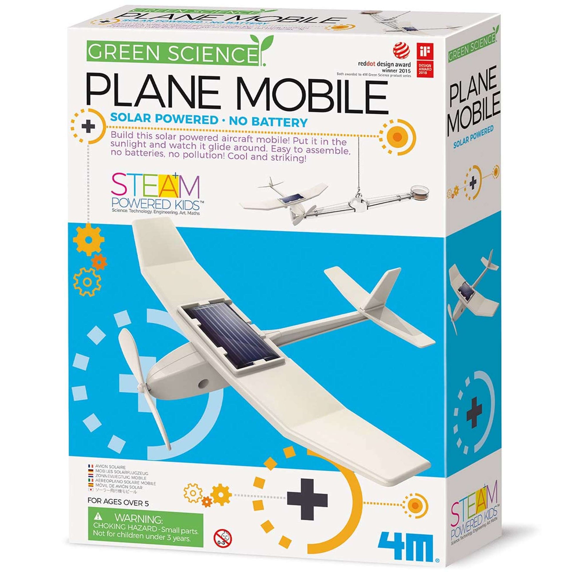 Green Science - Plane Mobile by 4M