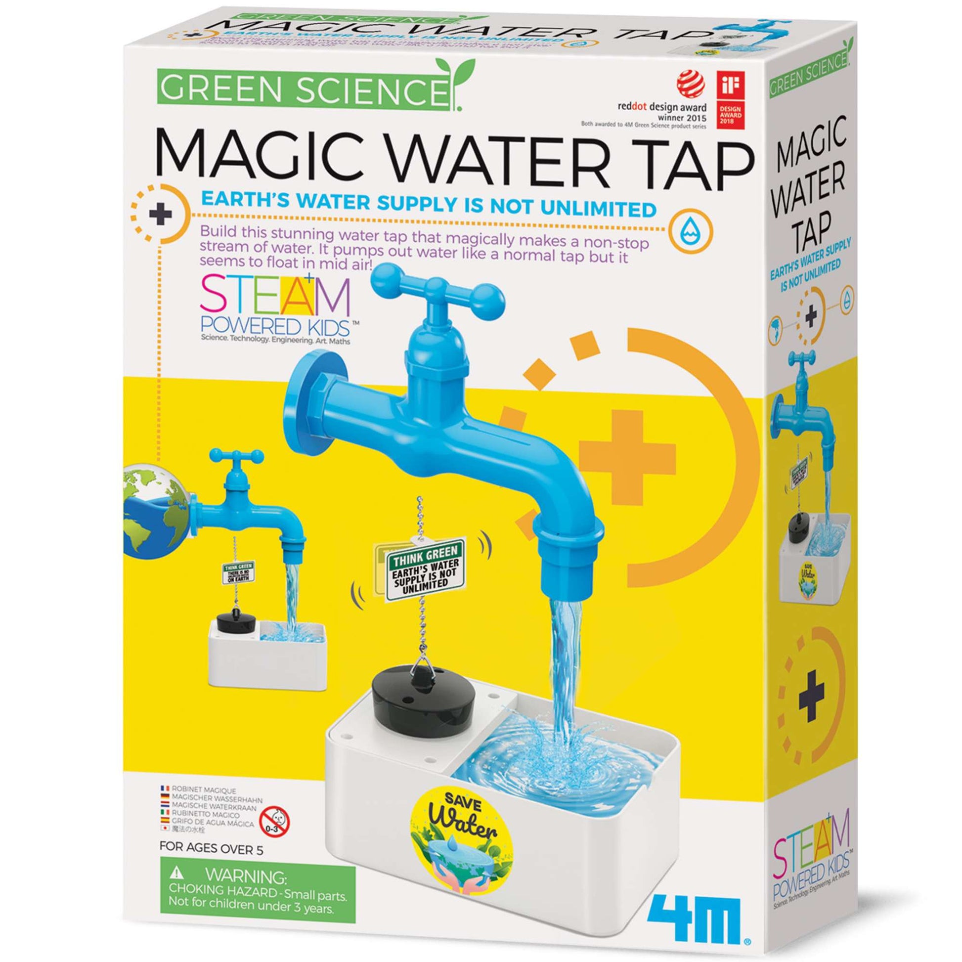 Green Science - Magic Water Tap by 4M