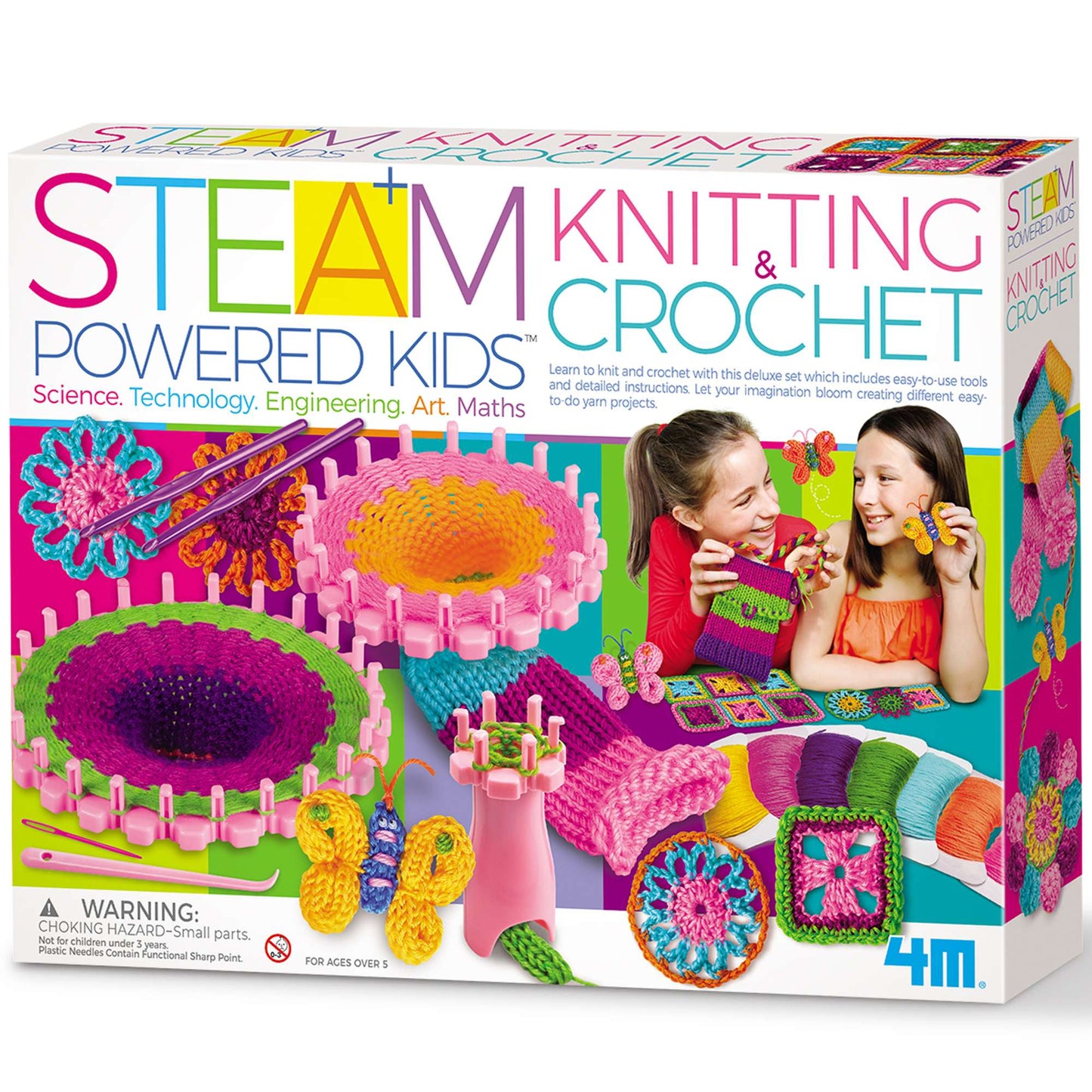 STEAM - Knitting & Crochet by 4M