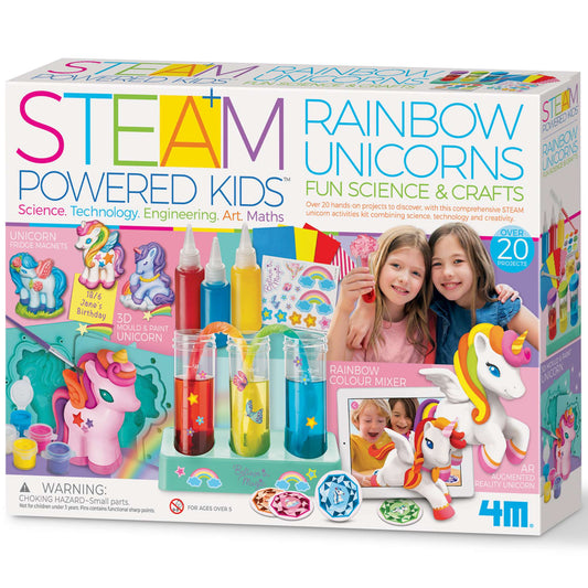 STEAM - Rainbow Unicorns by 4M