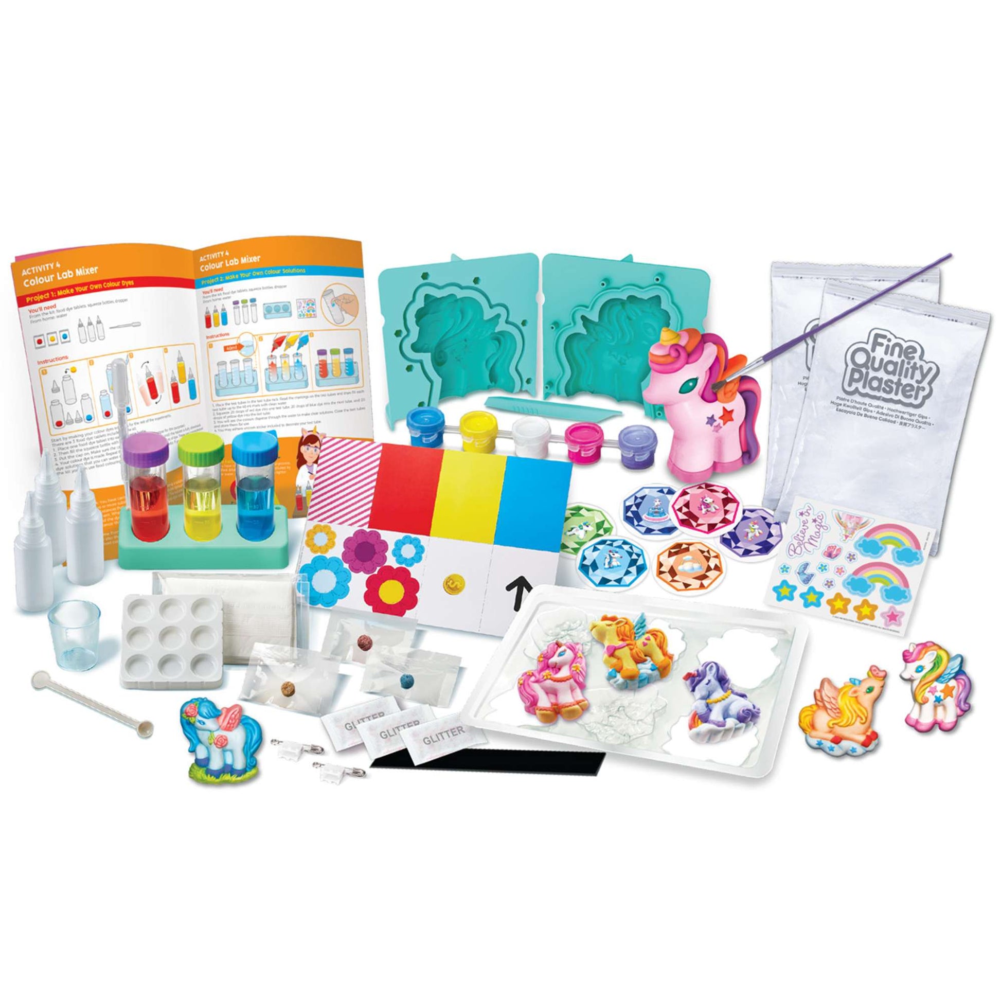 STEAM - Rainbow Unicorns by 4M