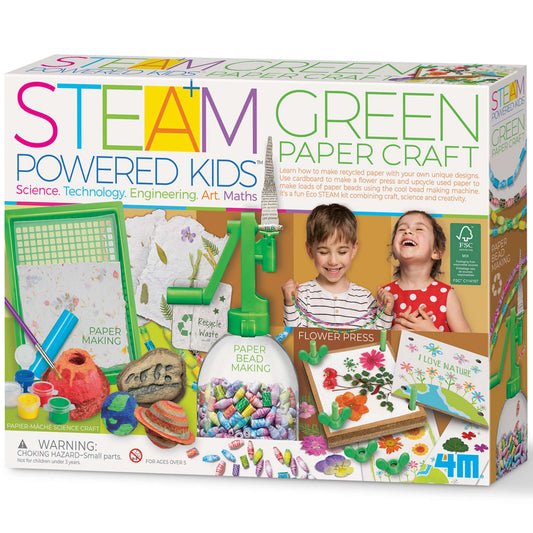 STEAM - Green Paper Craft by 4M