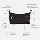 Finnsøn ODIN Eco Stroller Caddy with Clips - Black