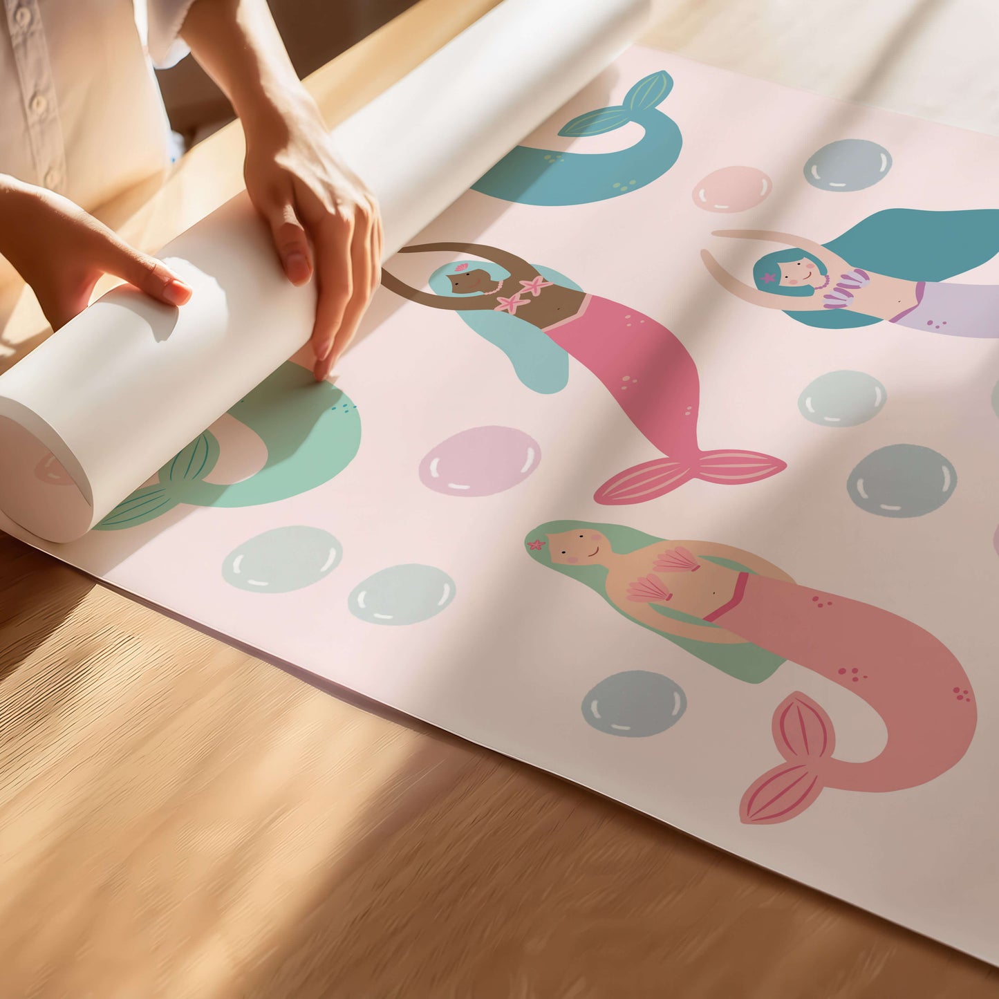 The Little Jones Mermaids Print