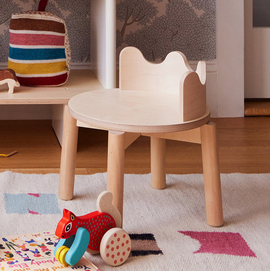 Oeuf NYC Moss Play Chairs - Set of 2 - Birch