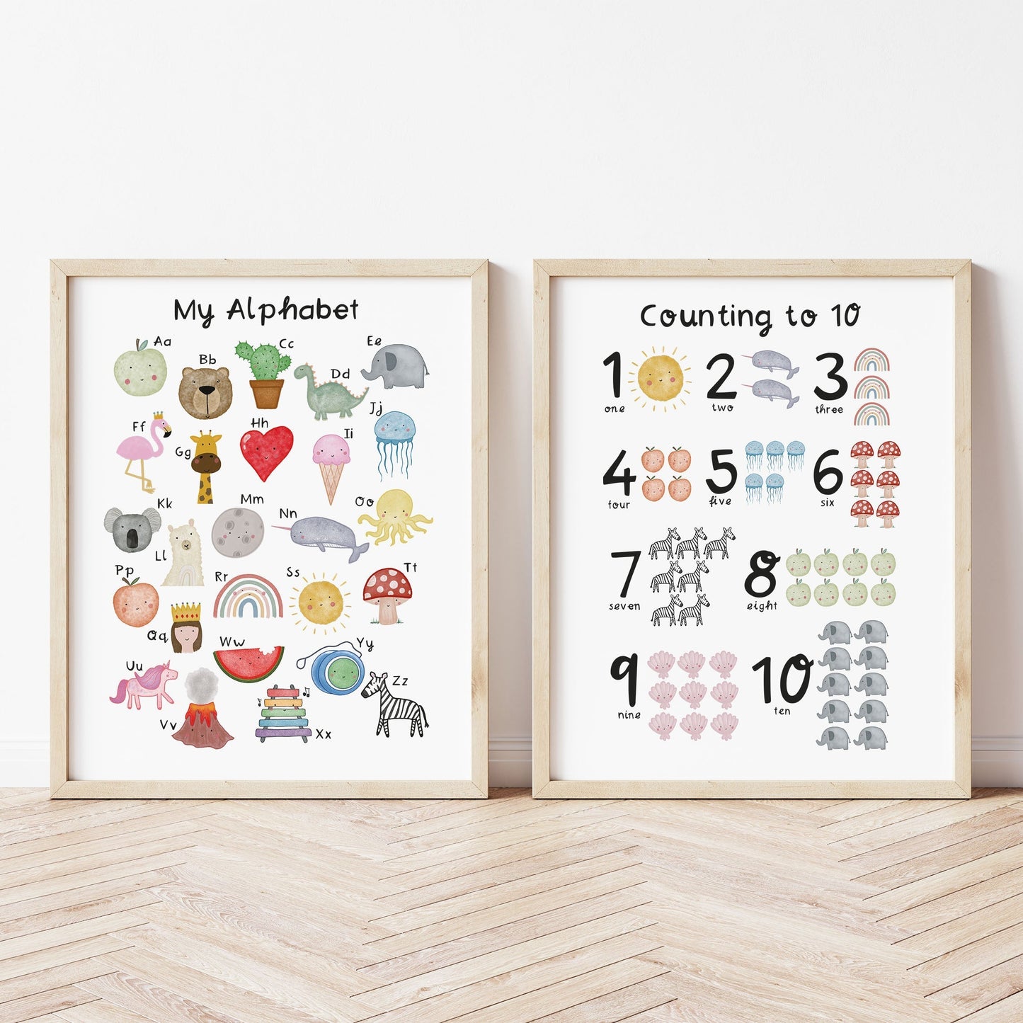The Little Jones Counting to 10 Print