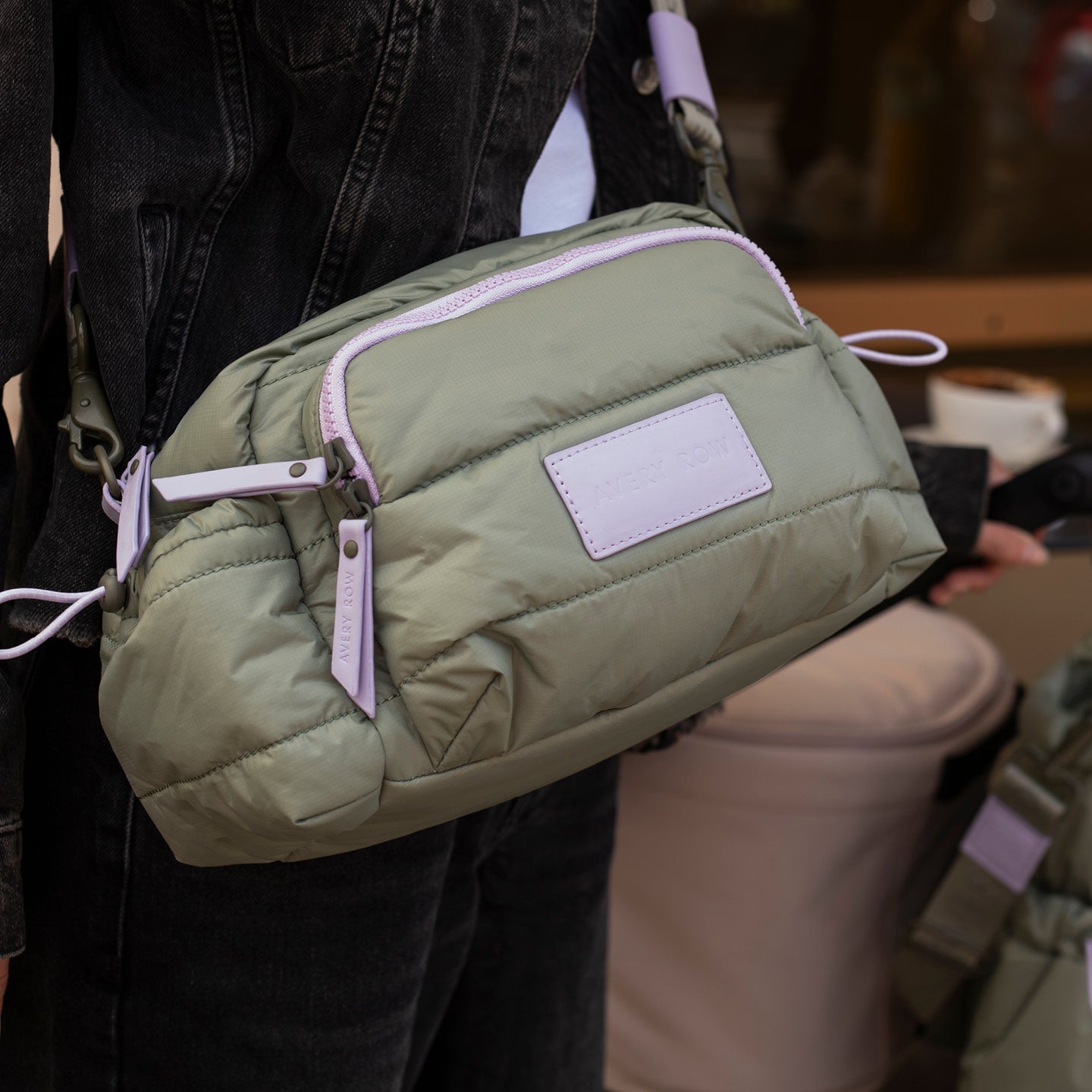Avery Row Pram Organiser Bag - Olive