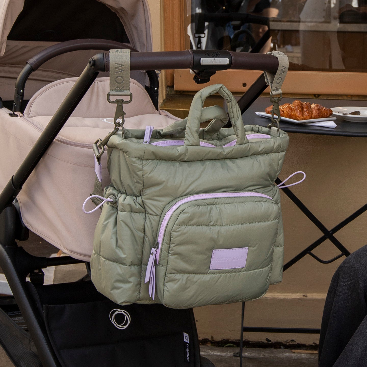 Avery Row Baby Changing Tote Bag - Olive