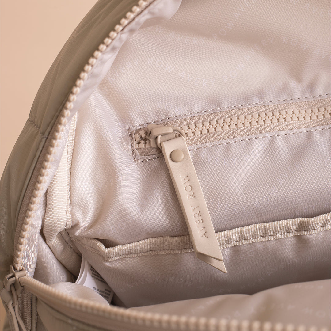 Avery Row Baby Changing Backpack - Oyster