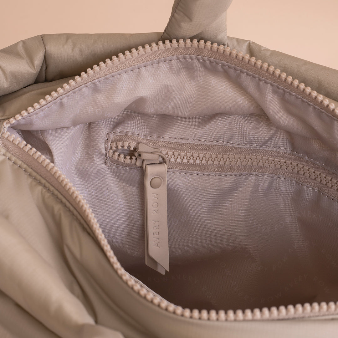 Avery Row Baby Changing Tote Bag - Oyster