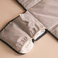 Avery Row Recycled Nylon Travel Baby Changing Mat - Soft Black