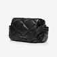 Tiba + Marl Nova Eco Compact Changing Bag - Black Quilted Faux Leather