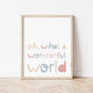 The Little Jones Oh, What A Wonderful World Print