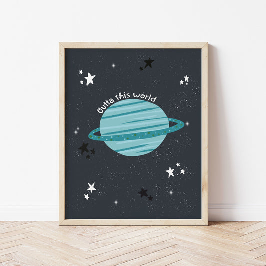 The Little Jones Outta This World Print