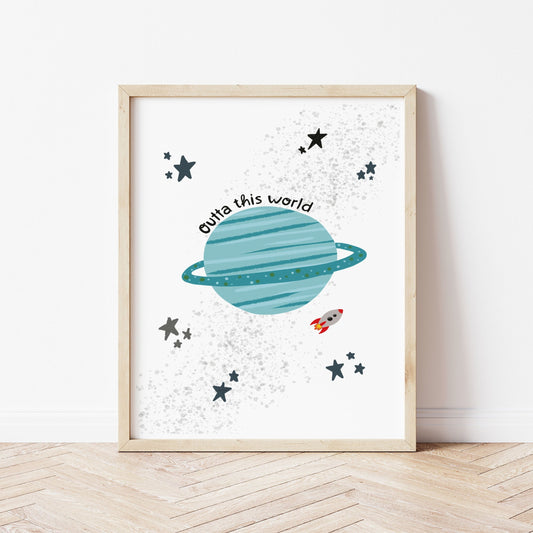 The Little Jones Outta This World Print