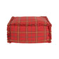 Lorena Canals Handloom Pouf - Maple Red