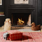 Lorena Canals Handloom Pouf - Maple Red