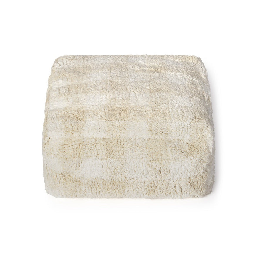 Lorena Canals Pouf - Vichy Ivory
