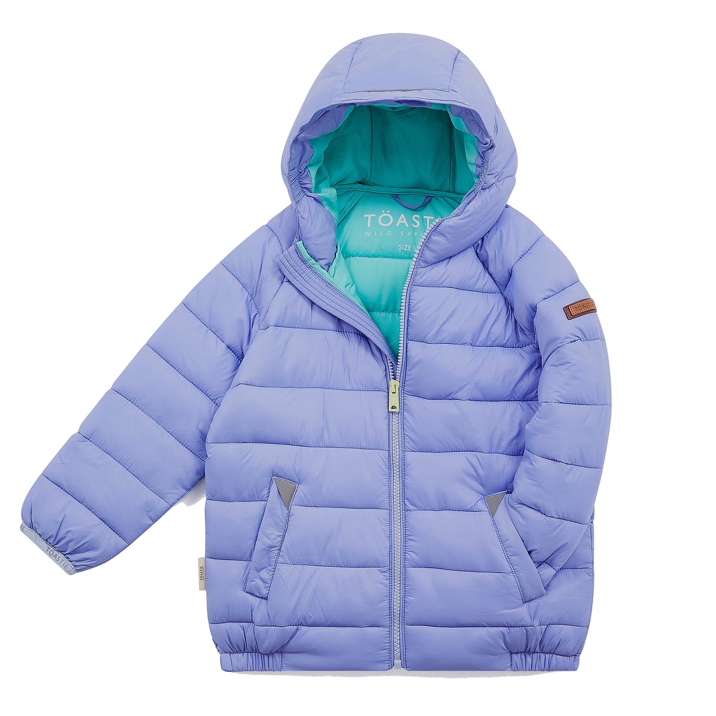 Toastie Kids Pack-a-Way Mountain Puffer - Lavender
