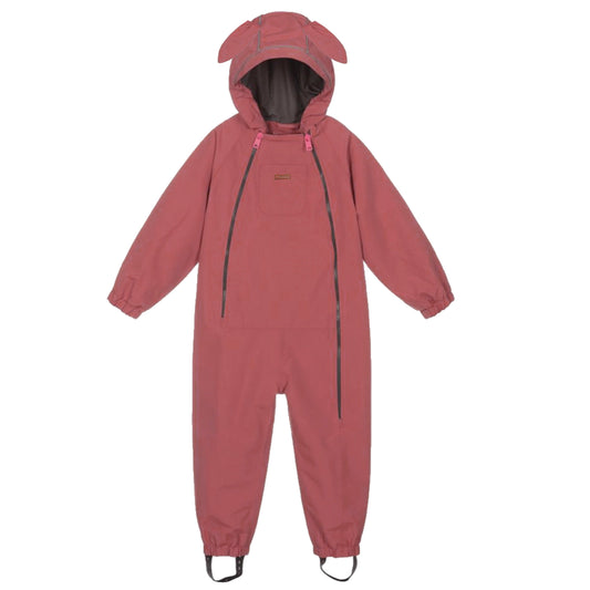 Toastie Kids Waterproof Packable Puddlesuit - Rose Pink