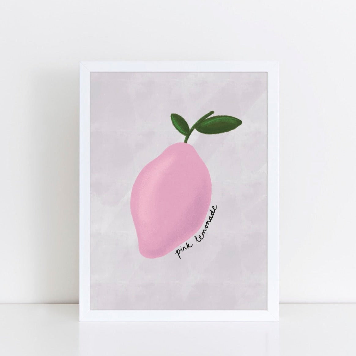 Pink Lemonade Art Print by The Little Jones (14 Sizes Available)