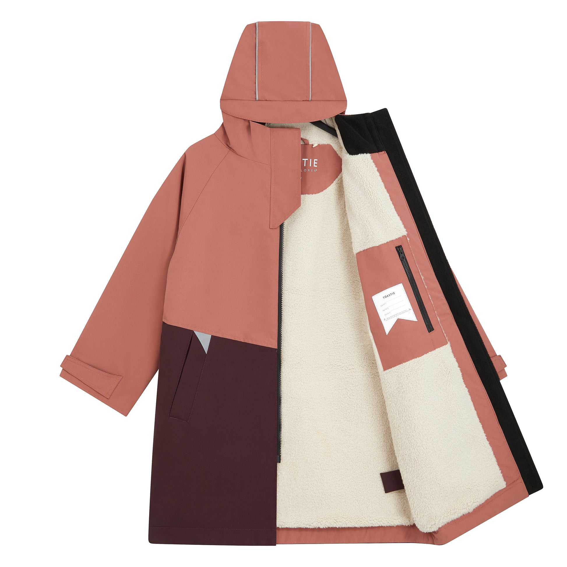 Toastie Kids Weatherproof Robe - Rose Pink