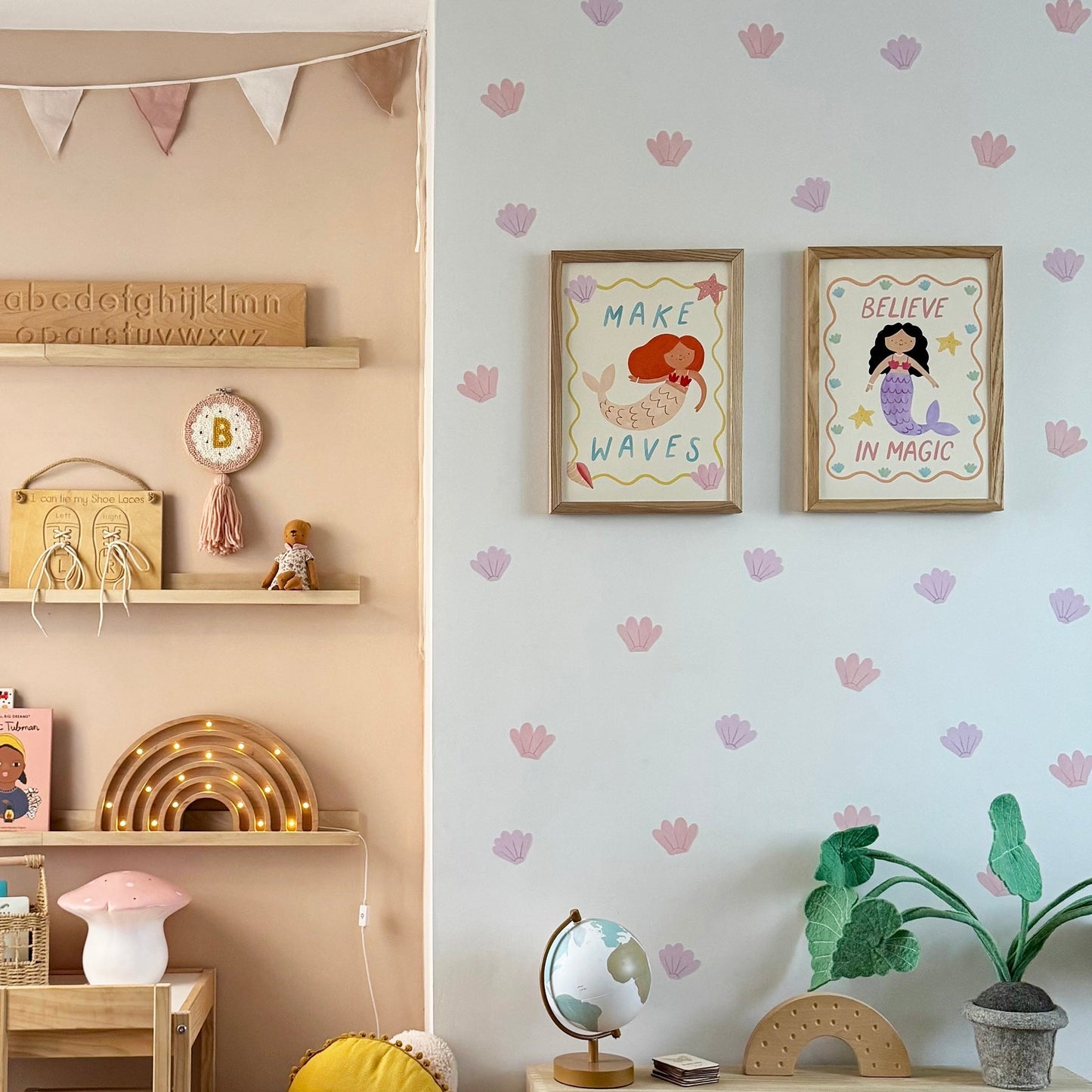 Kid of the Village Believe in Magic Mermaid Art Print