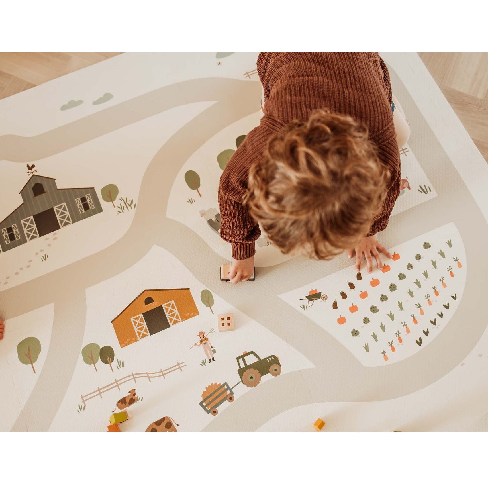 Play & Go Tiloo Puzzle Mat - Farm