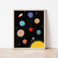 The Little Jones Planets Print
