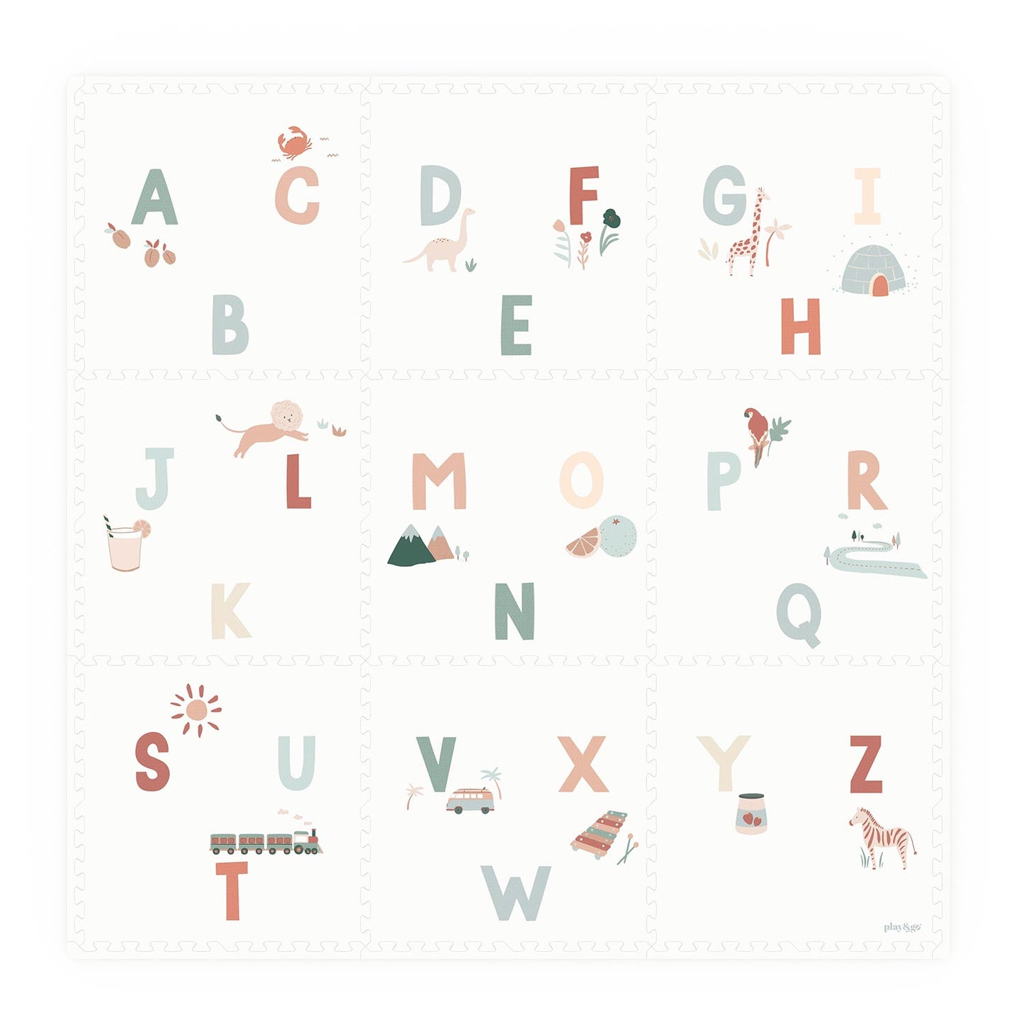 Play & Go Tiloo Puzzle Mat - Alphabet